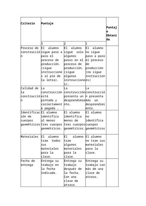 Doc Rubrica Cuerpos Geom Tricos Dokumen Tips