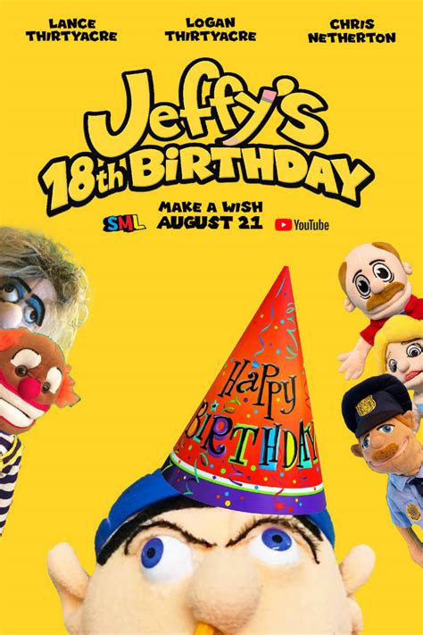 Jeffys 18th Birthday Theatrical Poster By Abfan21 On Deviantart