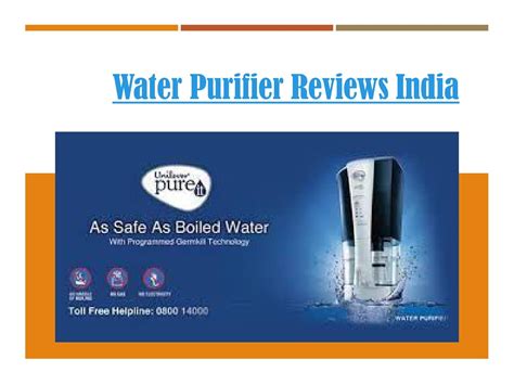 Water Purifier Reviews India by Water Purifier - Issuu