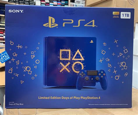 Sony PlayStation 4 Slim 1TB Limited Edition Console - Days of Play Bun ...