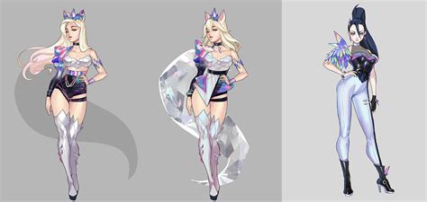 K Da All Out Kaisa Concept Art By Oscar Vega Kaisamains