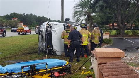 Driver Extricated From Pickup Truck After Rollover Crash Near Historic