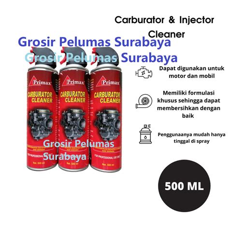 Jual Ml Primax Carburator Injector Cleaner Spray Carb Karburator