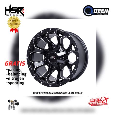 Jual Velg Racing R Pcd X Hsr Goku Untuk Mobil Innova Luxio