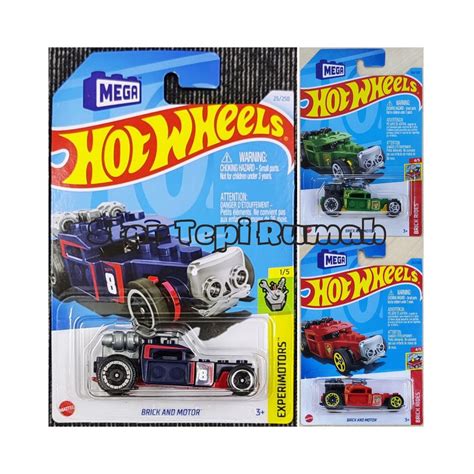 Hot Wheels Brick And Motor Rides Experimotors Shopee Malaysia