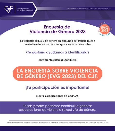 Cjf On Twitter 🟣 La Evg 2023 Dirigida A Personas Trabajadoras Del