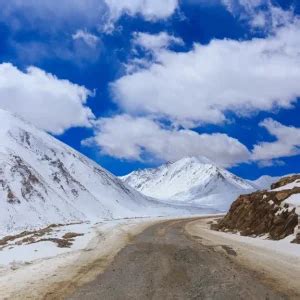 time  visit leh ladakh  snowfall golden wheels