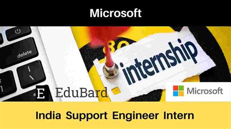 Support Engineer Intern At Microsoft Stipend Apply Now