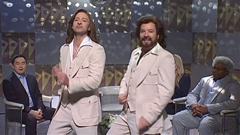 The Barry Gibb Talk Show Returns To Snl With Justin Timberlake