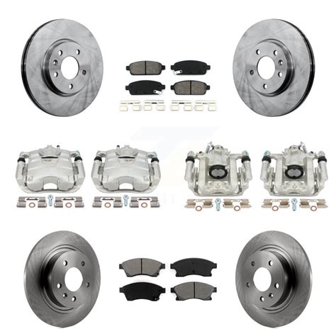 Transit Auto Front Rear Disc Brake Caliper Rotors And Semi Metallic