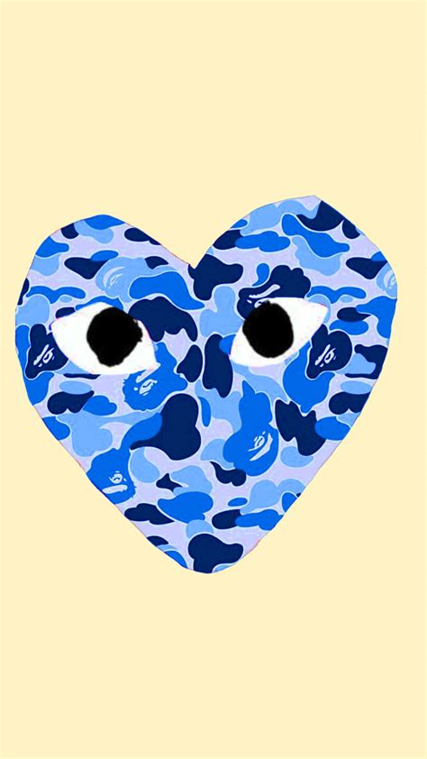 Bape Heart Wallpaper - iXpap