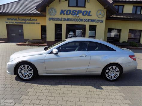 Mercedes Benz Klasa E W E Cgi Coupe Tylko Tys Km Salon