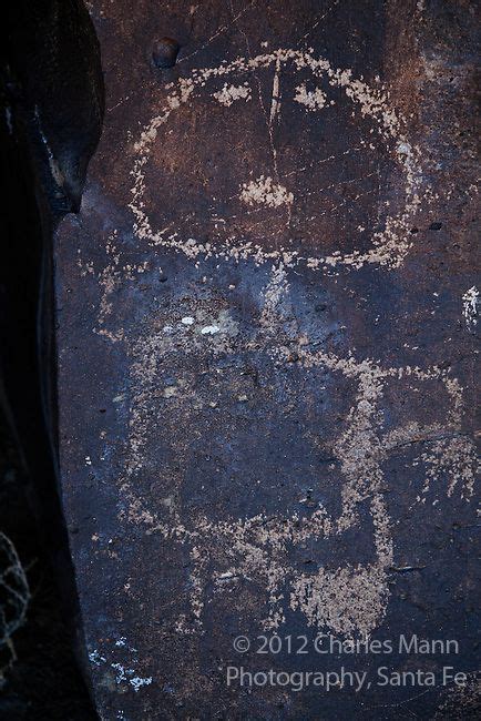 Petroglyphs Santa Fe Nm Feb Mann Mg Tif Charles Mann