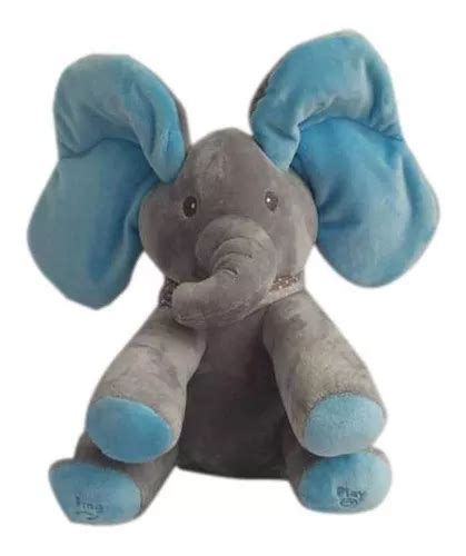 Peluche Elefante Que Canta Pelucia Toy Store Azul Mercadolibre