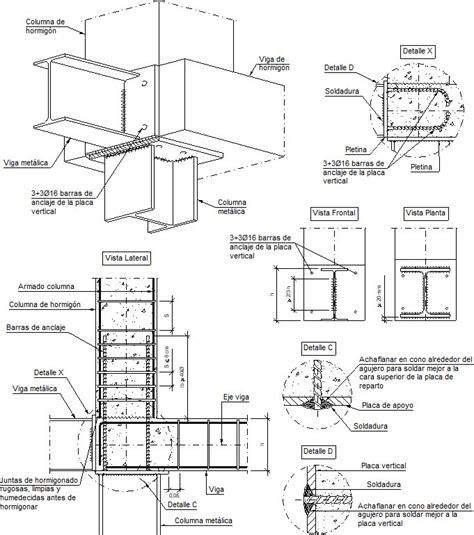 Detalles Constructivos Cype Eam Uni N De Viga Met Lica Articulada