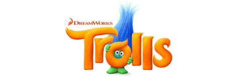 Trolls movie Logos