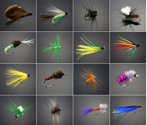 Various Dry And Nymphs Trout Fly Fishing Flieswholesale Fly Fishing