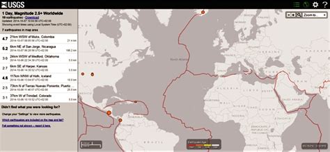 Mapa Mundial De Terremotos A Tiempo Real Tys Magazine