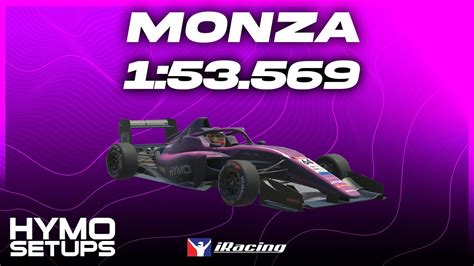 Iracing Wet Hotlap Super Formula Light Monza S Week Youtube