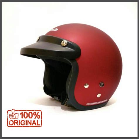 Jual Pelindung Kepala Helm Merk Cargloss Original Sni Maroon Doff Cfm