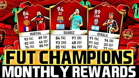 FUT CHAMPIONS MONTHLY REWARDS FIFA 17 ULTIMATE TEAM YouTube