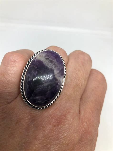 Vintage Purple Genuine Amethyst Gem