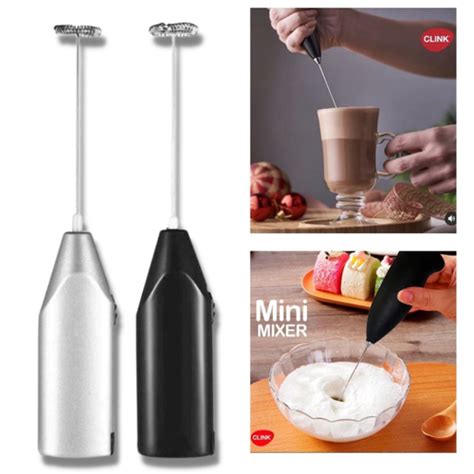 Mini Mixer Misturador El Trico Inox Shaker Caf Ch Bebidas Clink