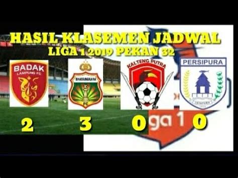 Hasil Liga Hari Ini Perseru Badak Lampung Vs Bhayangkara Fc Dan