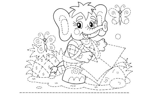 Grafomotricidad Avanzada Color By Numbers Cute Coloring Pages Pre Writing Connect The Dots