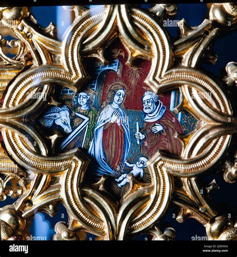 Cruz De Les Perles Siglo XVI Museu Tresor De La Catedral De Girona