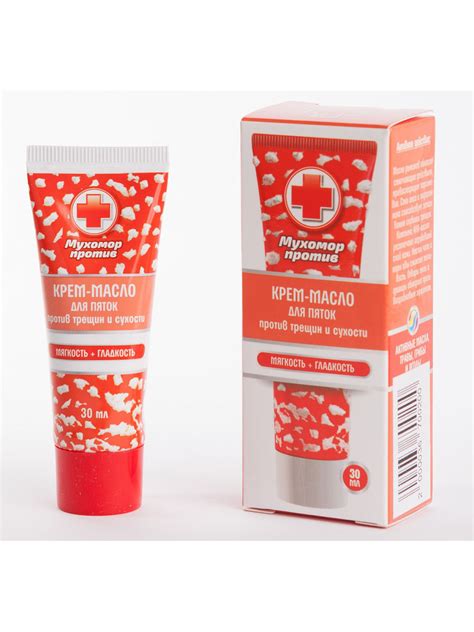 Крем-масло «Мухомор против» для пяток против трещин и сухости 30 мл ...