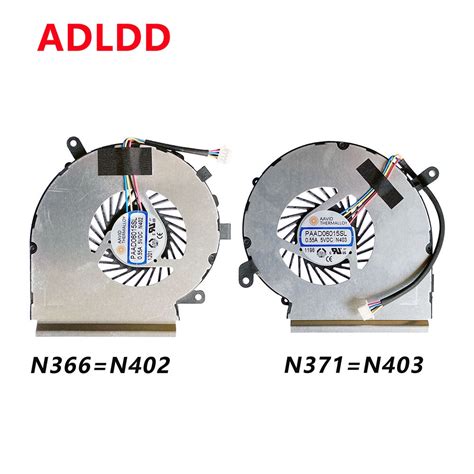 Laptop Cpu Gpu Cooling Fan Cooler Msi Ge Vr Gp Mvr Gl M Ms Jb J