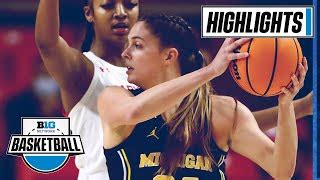 Michigan At Maryland Extended Highlights Big Ten Women S Basketball