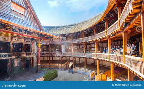 Shakespeare`s Globe Theatre In London Uk Editorial Image Image Of