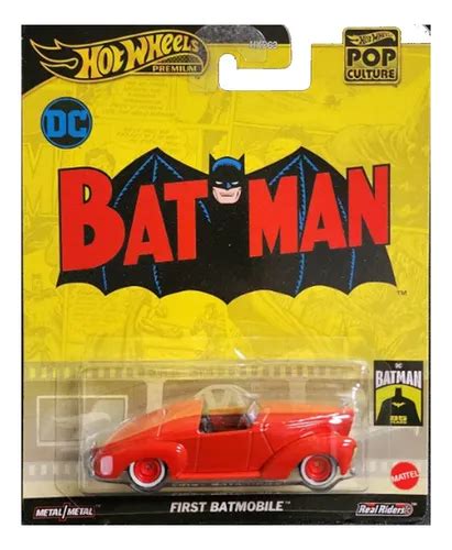 Hot Wheels Premium Pop Culture Batman First Batmobile Mercadolivre