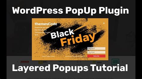 Layered Popups Best WordPress Popups Plugins Tutorial To Create A