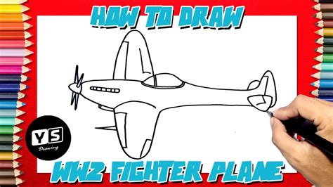 Ww2 Fighter Plane Drawings