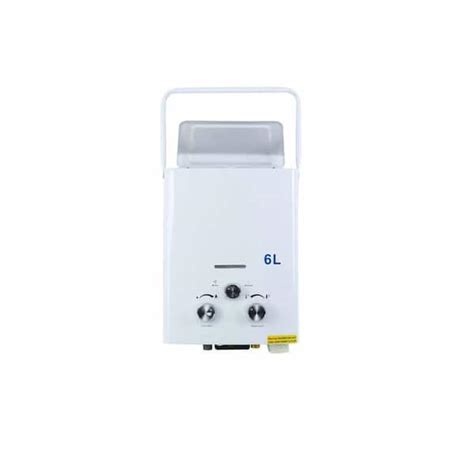 Lukvuzo 1 6 GPM Residential Portable Tankless Hot Water Heater Camper Propane Gas LPG Outdoor