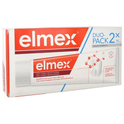 Elmex Dentifrice Anti Caries Professional X Ml Pharmacie De La Poste