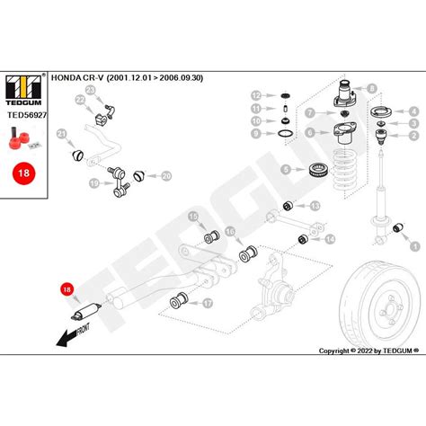 Bucsa Pentru Brat Fata Spate Tedgum Honda Civic EMAG Ro