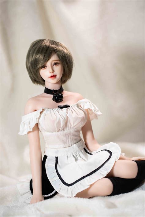 Misa Ft Cm Realistic Short Hair Lifelike Mini Sex Doll Silicone