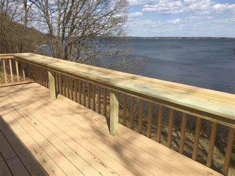 Heres A Simple Little Bar We Added Onto An Existing Deck Railing