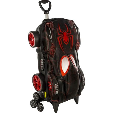 Mochila Rodinha Tripla Homem Aranha Miles Morales 3d Maxtoy Shopee Brasil