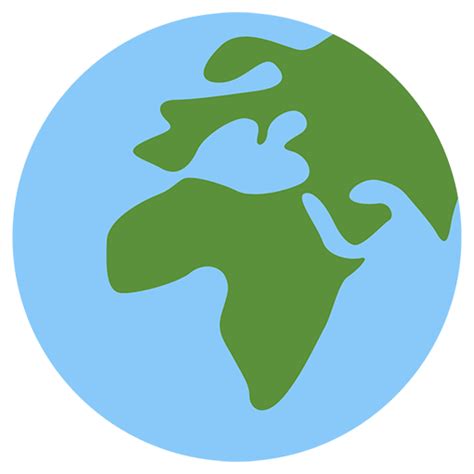 Earth Globe Americas Emoji For Facebook Email Sms Id