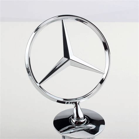 Für Fit Mercedes Benz W202 W203 W210 W220 W211 Emblem Stern Motorhaube