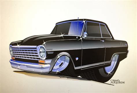 Chevy Nova Drawings