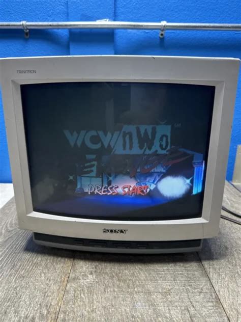 SONY TRINITRON KV 13TR24 Vintage 13 Color CRT TV 96 50 PicClick UK