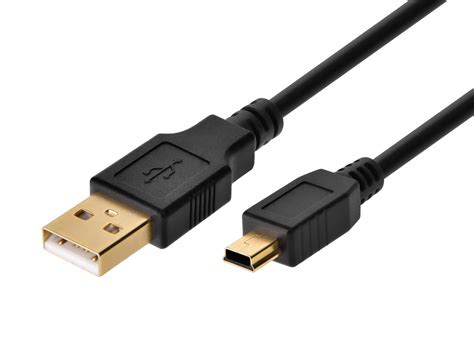 Monoprice Type A End Mini B End Standard Usb Cable Xfw