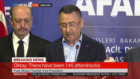 Trt World Now On Twitter Turkish Vice President Fuat Oktay On