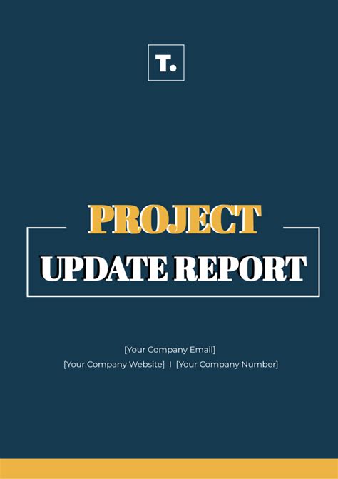 Free Project Update Report Template - Edit Online & Download | Template.net